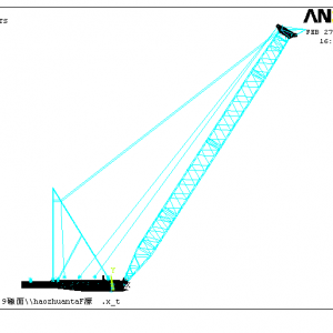 ȫD(zhun)ؙCԪ  finite element analysis of full slewing crane