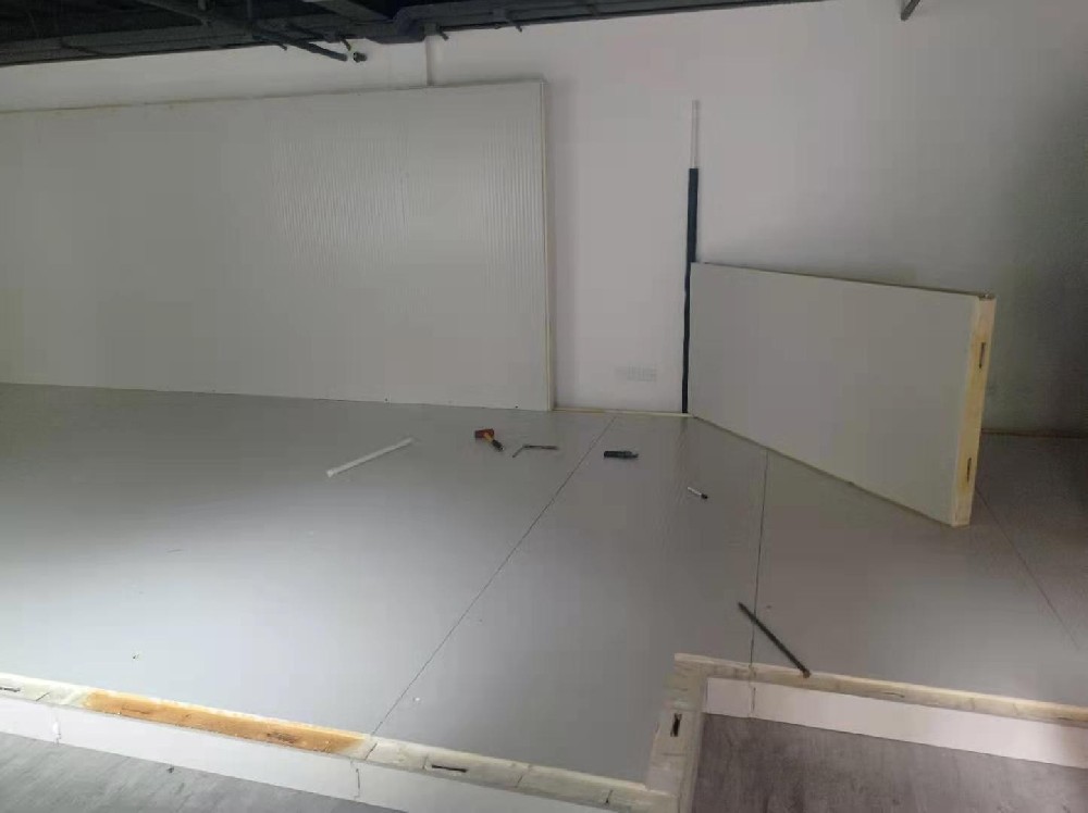 上海悅臻食品冷藏冷凍雙溫冷庫安裝工程