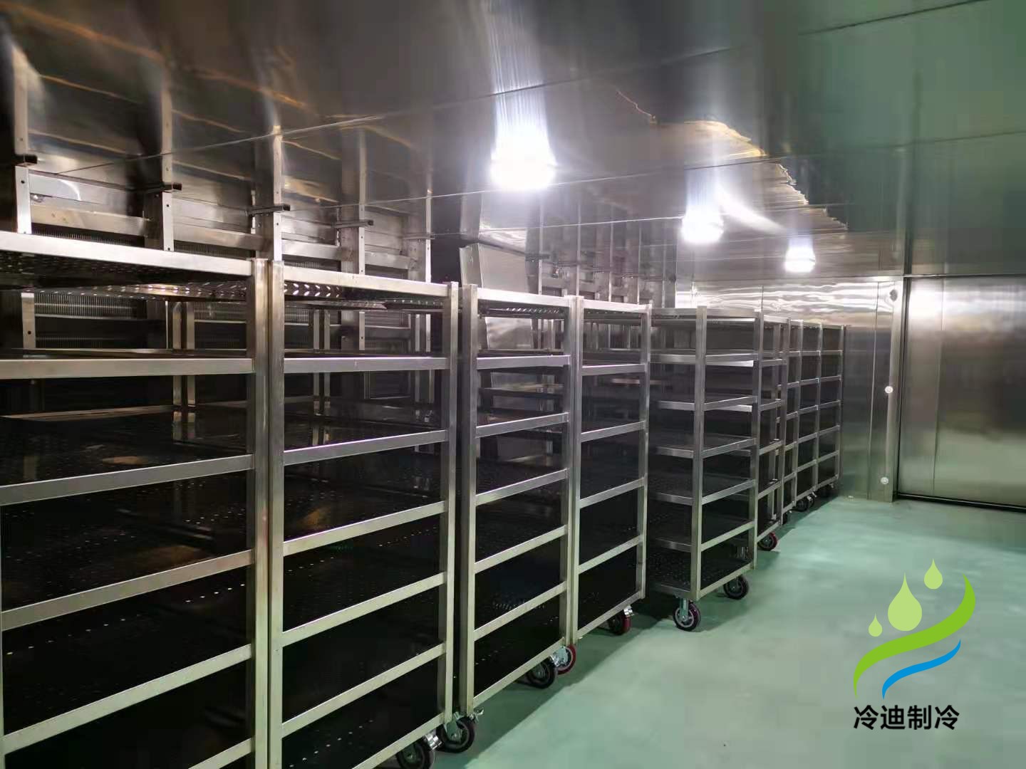 浙江佳時1900m3食品原料冷凍庫設(shè)計建造工程