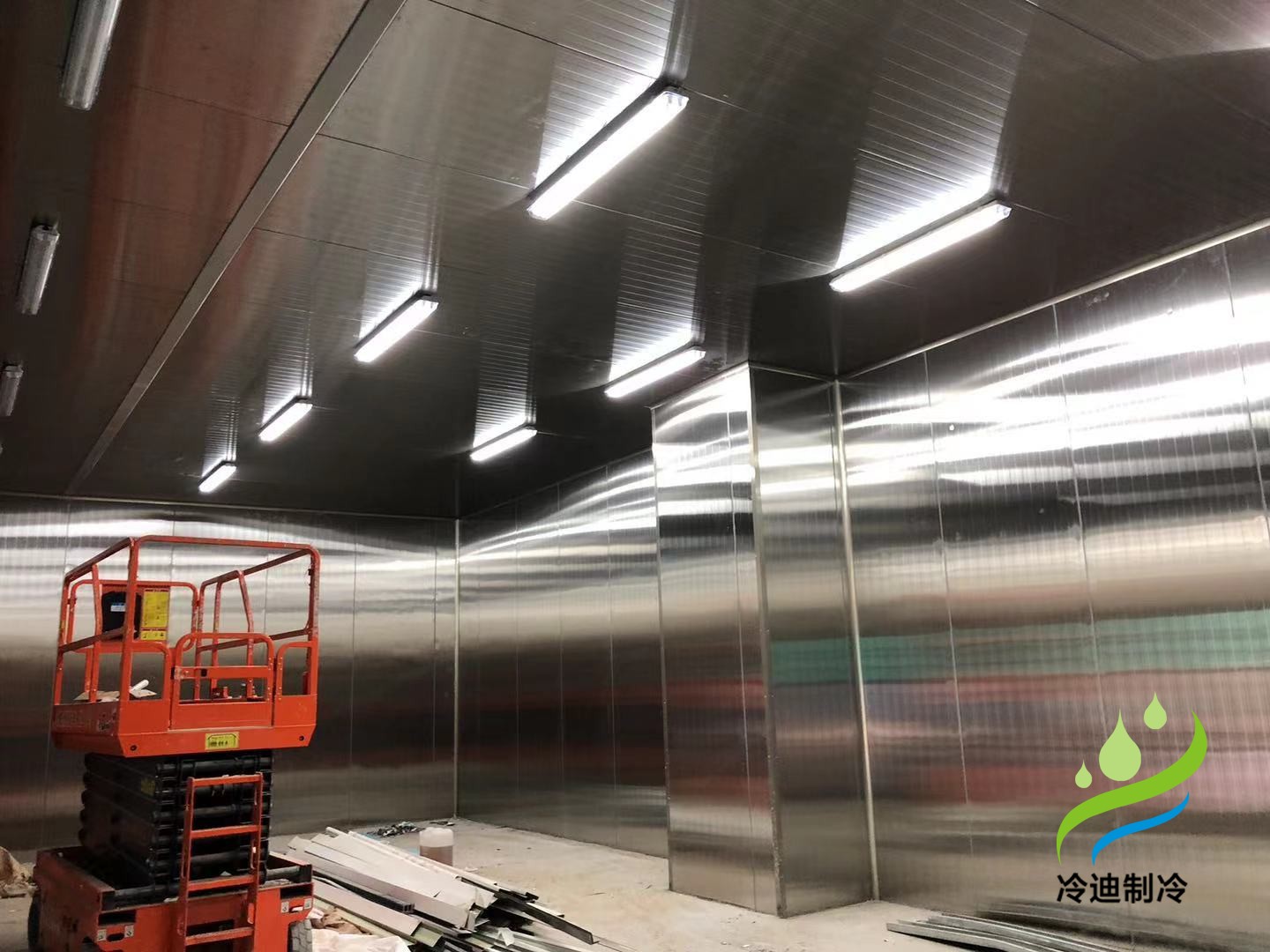 上海頤銀冷鏈-18~-23℃低溫食品冷凍庫設(shè)計改造工程