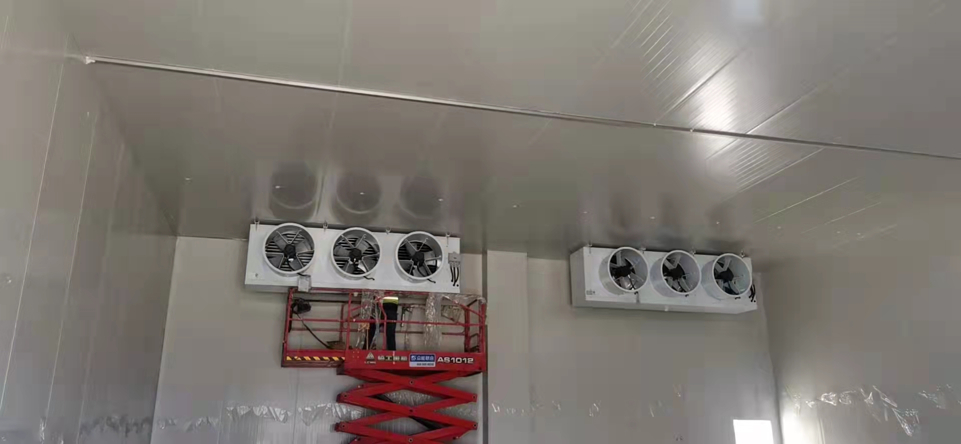 上海金山撫佳化工原料防爆冷庫安裝工程