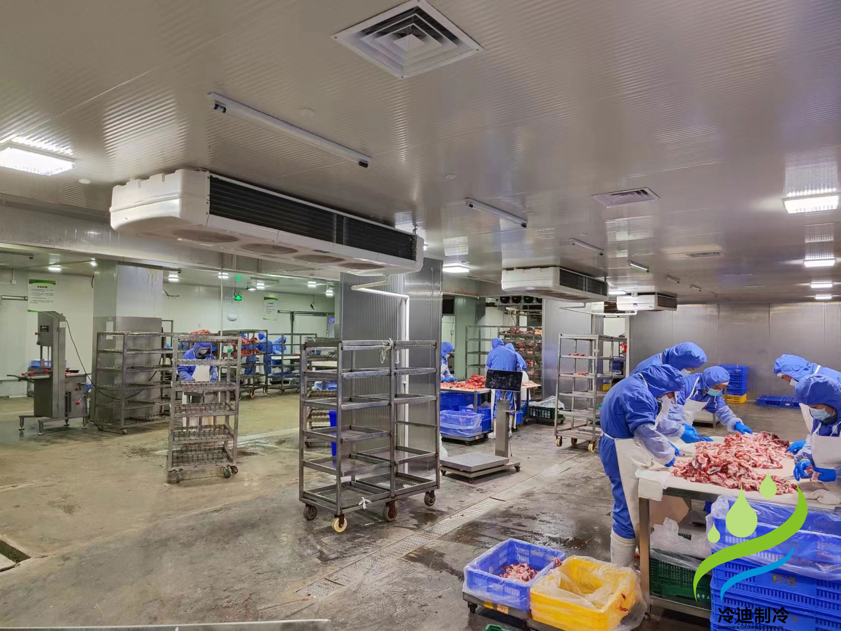 低溫凍肉豬肉食品冷庫(kù) 